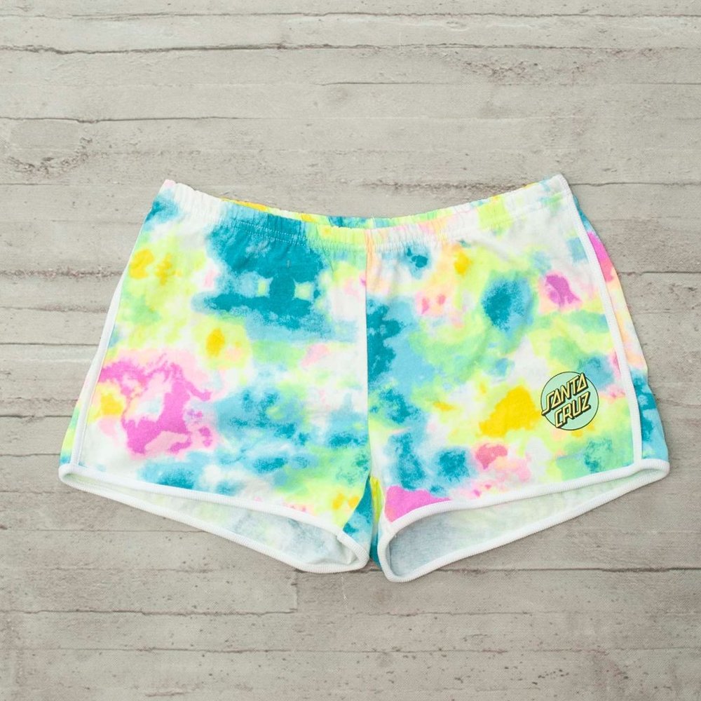 NWT Santa Cruz Tie Dye Derby Shorts size S